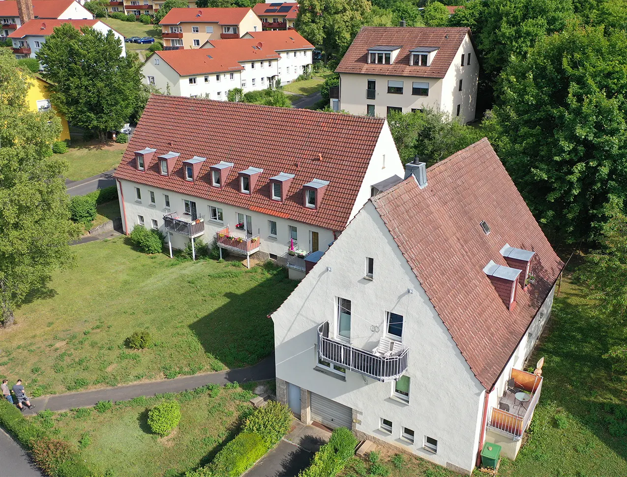 Häuser Eschenthalstraße 1-5 WOBAU Hammelburg