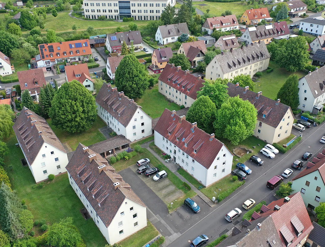 Häuser Weinbergstraße WOBAU Hammelburg